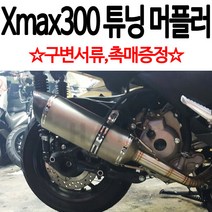 XMAX300 엑스맥스300 튜닝머플러 XMAX마후라 2020까지 XMAX머플러 엑스맥스머플러 XMAX300머플러 엑스맥스300머플러 XMAX300풀시스템머플러 풀배기마후라 튜닝, 선택1-스틸타입(촉매+요시엠블+구변서류)
