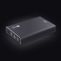 130W 뉴 몬스터 USB PD PPS 노트북 맥북 보조배터리 20000mAh PB-PD20N 스마트폰 태블릿 충전 지원, 보조배터리 + 전용 하드파우치