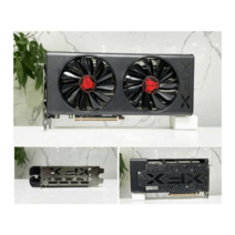 그래픽 카드RX6700XT 6800XT 590 580 6600 5600 5700, XFX RX5700 8G 57XL