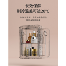 소형냉동고 서랍형냉동고 미니 음식물 가정용 기숙사 원룸 수입차 미니냉장고 렌탈룸 1회용 냉장박스 차 겸용, [16] 20L 듀얼 코어 / Haoyue 화이트 /