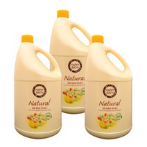 해피바스 대용량 내추럴 바디워시 4.2kg, 3개