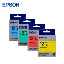 [EPSON]엡손라벨 테이프 12mm, SC12B-PX