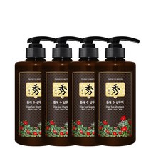 [댕기머리]들애수 샴푸 500ml 4개, 단품