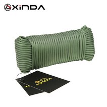 등산아이젠 등산용 체인 Xinda 캐치 로프 등산 야외 보조 라인 9 코어 인명 구조 장비 안전 3 미터, 06 Green-3m