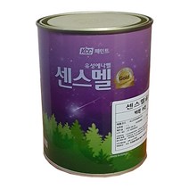 KCC페인트 센스멜골드 1L 유광 조색칼라 /유성 에나멜 철재 목재 가구 문짝리폼 철구조물, 화이트