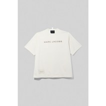 마크제이콥스 [마크제이콥스] 빅 T-셔츠 컬러_Chalk (MJTAA22012WHX)