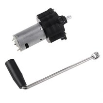 풍력발전기 소형 가정용 풍력 유압 발전기 핸드 크랭크 소형 비상 에너지 모터, 한개옵션0