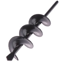 땅파는 기계 드릴 항타기 구굴기 날 화분 정원 오거 나선형 드릴 비트 1 개 심기 구멍 파는 도매, 한개옵션0