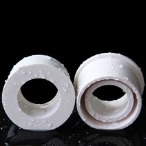 PVC배관자재 1pcs PVC 파이프 피팅 감소 부시 부싱 ID 20 ~ 90mm 커넥터 어댑터 정원 관개를위한 배관 액세, 01 White_15 63x50mm