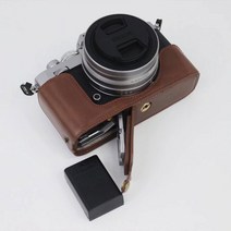 여니몰 니콘 zfc 반속사 카메라 가죽 커버 케이스, 1개, ZFC-다크브라운