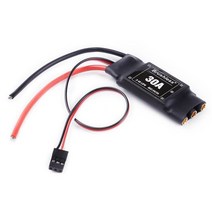 XXD 30A 2-4S ESC 브러시리스 모터 속도 컨트롤러 RC BEC T-rex 450 V2 FPV F450 미니 쿼드 코프 드론 용 헬리콥터 보트, [02] Short wire