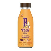 밸런스밀 바나나 50g, (상온) 밸런스밀 바나나 50g x 20개