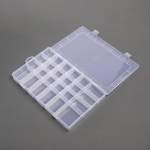 투명 칸칸 수납함 멀티박스(24칸) 투명 수납정리함, 상세 참조