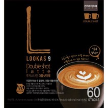 루카스나인 더블샷 라떼 14.9g x 60입, 단품