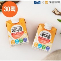 [제이피메디몰]백점건강 매일유업 메디웰 고단백 활력플러스 200ml 30팩, 상세페이지 참조, 상세페이지 참조