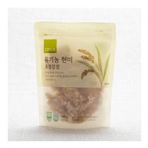 ORGA 간식 유기농 현미조청강정 (100g) 탕비실 회사 어린이 성인 캠핑 차박 홈파티 영화 선물, 1개