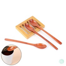 원목 롱 티스푼 3P 나무티스푼 우드티스푼 티스푼 커피롱티스푼