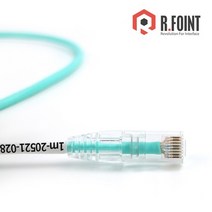 한창 알포인트 CAT.6a UTP 슬림 랜케이블 (RF036 5m), 상세페이지 참조