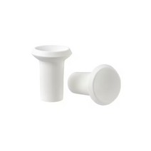 이케아 GUBBARP 구바르프 손잡이 21mm 화이트 2개입, 2개