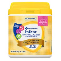 멤버스 마크 분유 0-12개월 인펀트 1.36kg