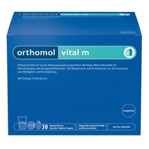오쏘몰 바이탈 Orthomol Vital M 드링크 캡슐 30팩, Vital M 드링크+30캡슐