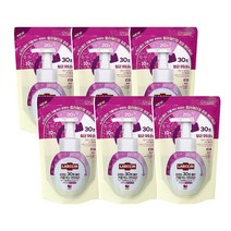 랩신 컬러체인징 핸드워시 리필 베리향, 200ml, 6개