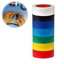 [당일발송] 전기 절연 테이프 20mm X 9M(20개입) 검정 빨강 노랑 녹색 파랑 흰색, 20개