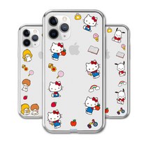 삼성 갤럭시X커버5 엑스커버5 XCOVER5 G525 키즈폰 헬로키티 캐릭터 슬림 투명 클리어 젤리 범퍼 핸드폰 케이스 TQ_PT525
