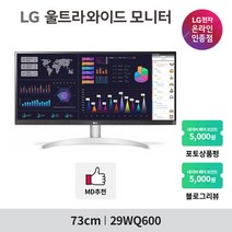 [LG전자] #[4%쿠폰증정]LG 29WQ600 29인치 울트라와이드 21:9 비율 HDR, 상세 설명 참조