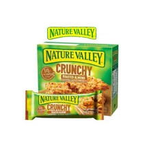 네이쳐밸리 네이처밸리 그래놀라바 로스티드아몬드 5팩 시리얼바