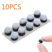 10pcs 큐 팁 소프트 풀 스누커 당구 큐 팁 당구 풀 큐 sticksnooker 큐 교체 부품에 대 한 유형 10mm 나사