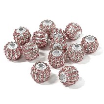 (주)아트인 큐빅볼(핑크 10mm)