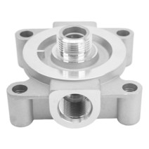 연료 필터 물 분리기 장착 베이스 하우징 FB1311 커민스 엔진용 교체, 한개옵션0