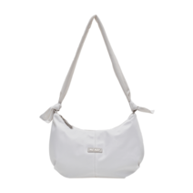 NERDY 노티드 호보 크로스 백 라이트그레이