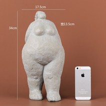 인테리어소품 장식품 뚱뚱한 여자 조각 거실 사무실 빌라 호텔 장식 18, 섹션 a