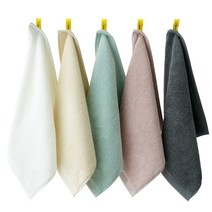 100%국내생산 타월톡톡 호텔급 어린이집수건 30수 70g 10장세트 고리수건 핸드타월, 1.베이지 10장