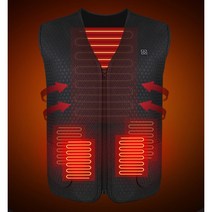 몽키플래닛 USB 발열조끼 열선조끼 온열조끼 스마트 열 히팅 방한내피