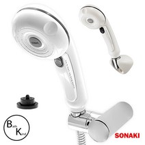 버튼식 절수샤워헤드 SBH-118W 절수형샤워기 360회전 절수형 화장실 욕실샤워기 핸드스프레이 샤워기헤드 샤워헤드 절수샤워기헤드 물절약 고정형 레버식 절수헤드 목욕탕샤워기헤드