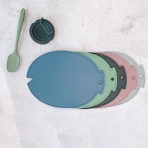국산 실리콘 도마, 육류, 그레이