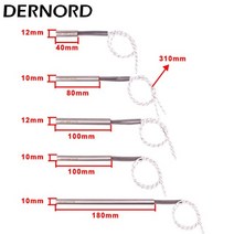 바닥 난방 부품 220v 카트리지 가열 요소 1080mm100mm180mm 펠렛, 500w 10x180mm, 10개
