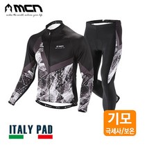 MCN MCN 자전거의류세트 그리세우스 기모자켓+타이즈 로드