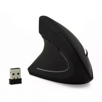 왼손잡이마우스 왼손무선마우스 음소거 수직그립 게임용 마우스 인체 공학적 2.4g usb 광학 rgb mause 오른손 컴퓨터 노트북 pc 노트북, 4-자주색