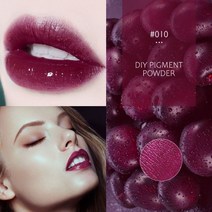 립글로즈 립틴트 립밤 립라이너 잘 지워지지 않는 착색 타투 립스틱 틴트 65 색 립글로스 용 운모 분말 diy 안료 분말 에폭시 수지 비누 만들기 점액 수제 립글로스 공급, 10