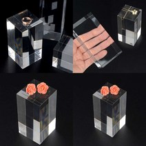 큐브 아크릴 진열대 100 아크릴 주얼리진열대 악세사리 진열대 악세사리 진열대 테이블 보석 진열대 쇼케이스