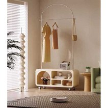 인테리어행거 조립식 드레스룸 매장용 스텐행거, 화이트 90cm