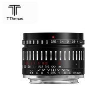 캐논 렌즈 카메라 TTArtisan 초대형 조리개 수동 초점 소니 E 후지필름 XF RF EOS M 니콘 Z L 마운트용 35mm F095 APSC, 4.Canon EF-M - Black