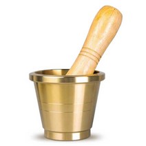 손절구 황동 돌 절구 공이 통 깨 콩 마늘 다지기 커피