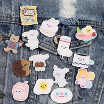 뱃지 패션핀뱃지 캐릭터뱃지 일러스트뱃지 (19종 택1), 쿠팡 5