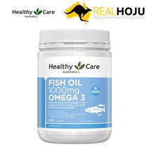 헬시케어 피쉬오일 1000mg 오메가 3 400캡슐, 1g, 1개