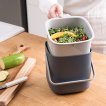 시스맥스 [AAY_7183837] (색상 : 다크그레이) 53200 음식물 쓰레기통 음식물수거 음식물보관함 음식물분리수거함 음식물수거통 음식물통 가전 디지털/냉장고 밥솥 주방가전/식품건조 진공포장 음식물처리기